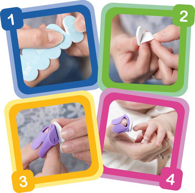 Baby Nails 4 Simple Instructions for use by Thumble Baby Care