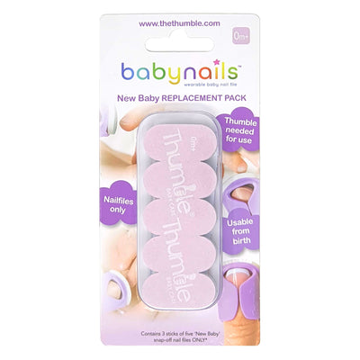 Baby Nails wearable baby nail file replacement nail files by Thumble Baby Care (new baby)