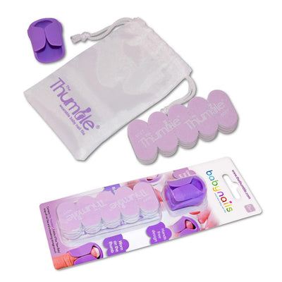Baby Nails wearable baby nail file by Thumble Baby Care new baby pack outside pack